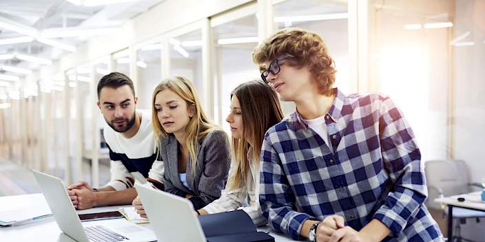 Mit uns erreichen Sie auch Studenten, die zukünftigen Entscheider, während ihres Studiums